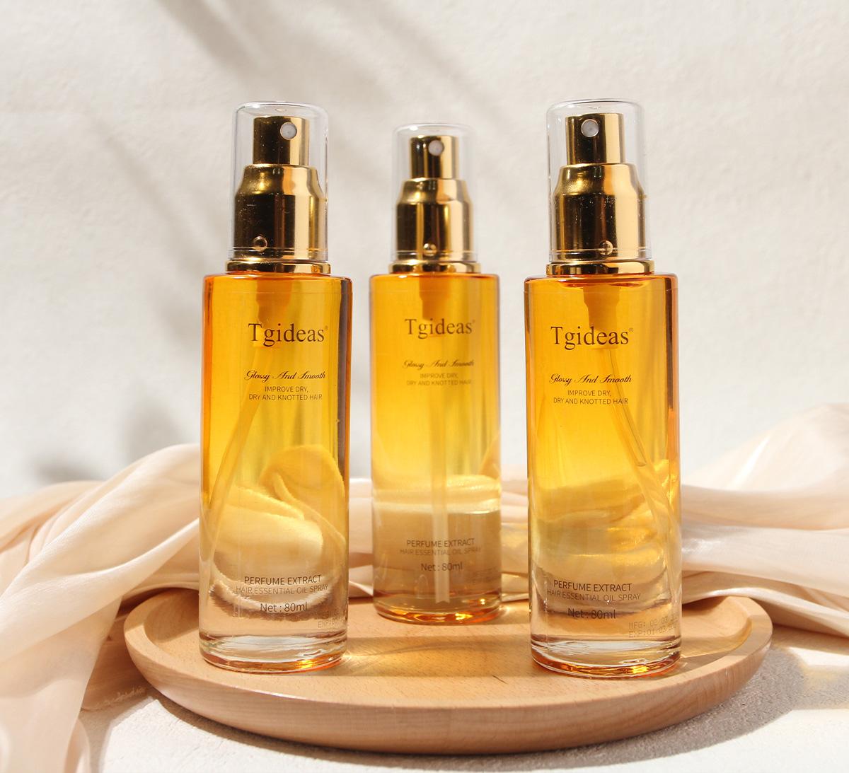 Tgideas 80ml Conditioning Oil Spray Scalp & Hair Strengthener Leave-In Conditioner Comforting