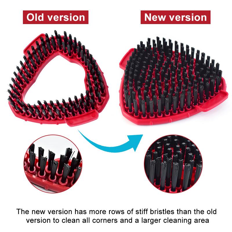 1/2Pcs Upgrade Mop Replacement Brushes, Compatible with Vileda O-Cedar Easywring 1Tank System, Dense Bristle Brush Design,Deep Cleaning Kitchen Bathroom Accessories Christmas Halloween