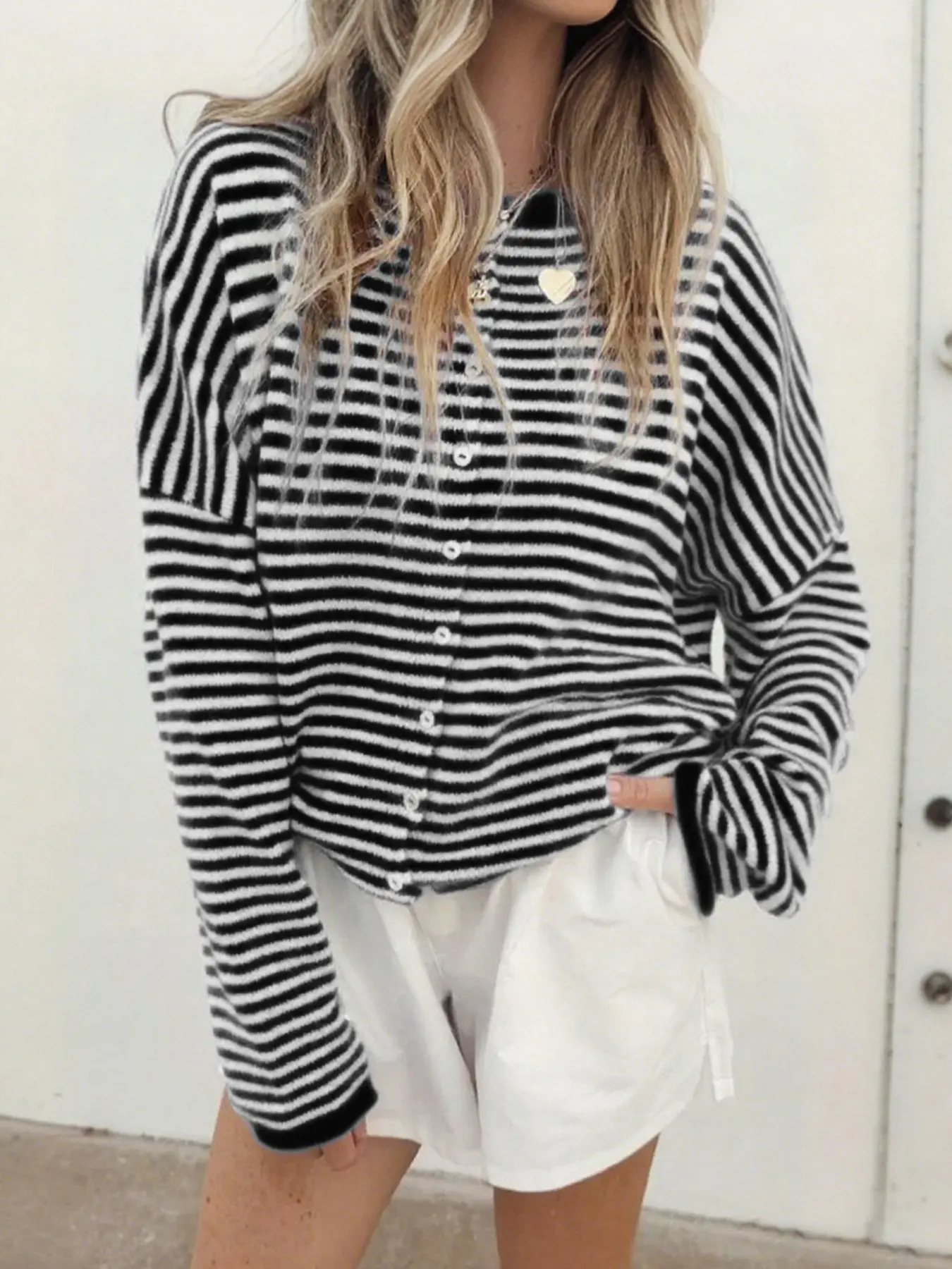 Black and white