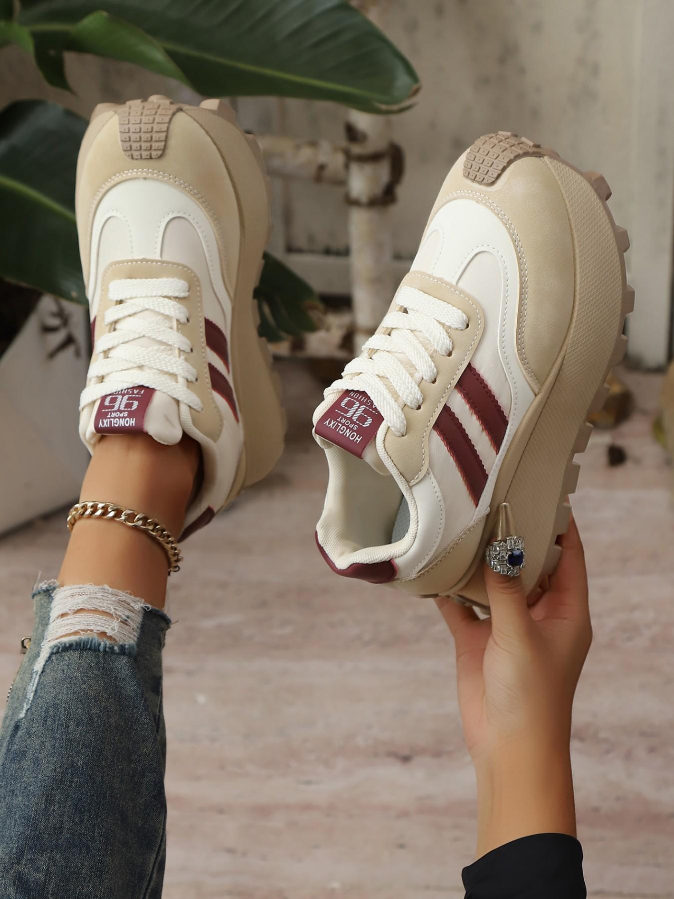 Women's High Top Sneakers, Sneakers Fashion Footwear, comfortable with fleece lining and thickened design for cold protection and warmth, winter outdoor boots, simple versatile design suitable for daily wear