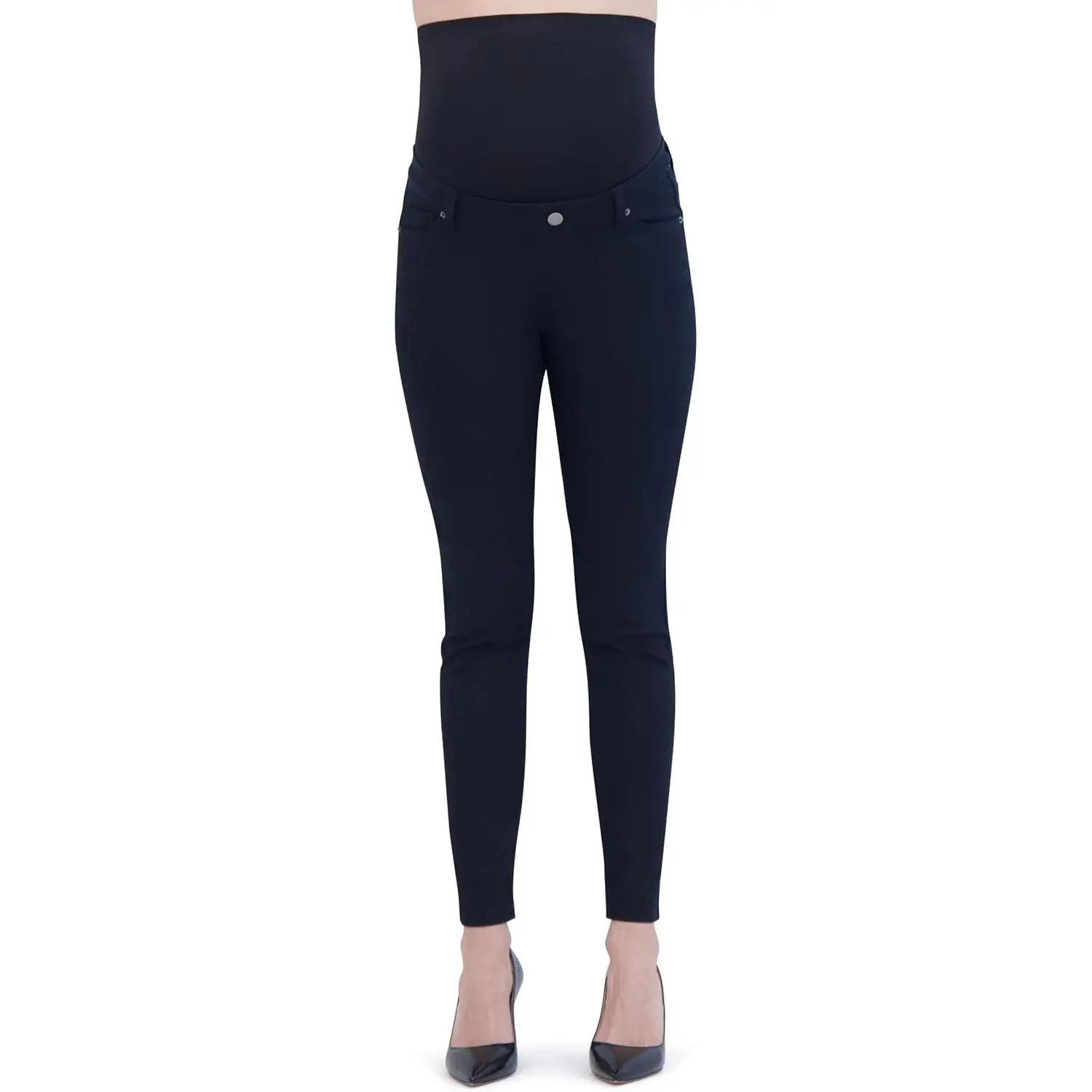 Maternity Everyday Summer Pants for Women, Skinny Leg Over The Belly, Pregnancy Must Haves for Summer