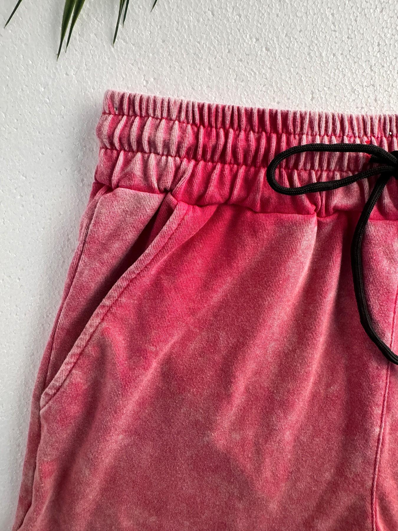 Matching set featuring a washed, distressed texture and a unique "Black girl" portrait print; durable and built for frequent daily wear. Loose, casual fit—perfect for effortless styling, whether lounging at home or heading out. Round neck Women