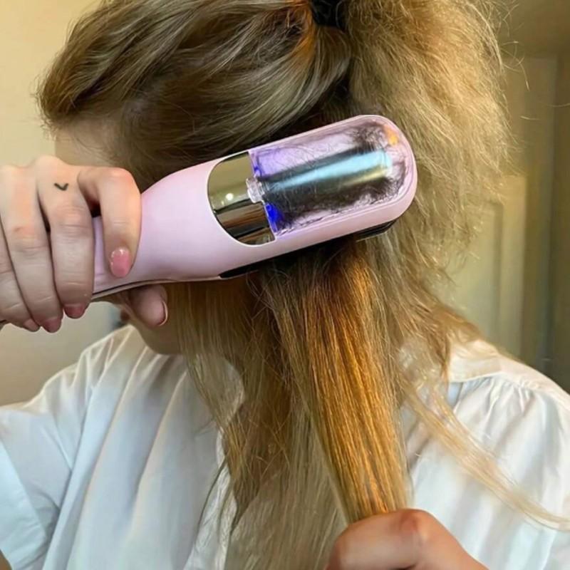 Rechargeable Detachable Cordless Hair Trimmer, Remove Damaged Hair, Hair Care Color, Valentine's Gift for Girls