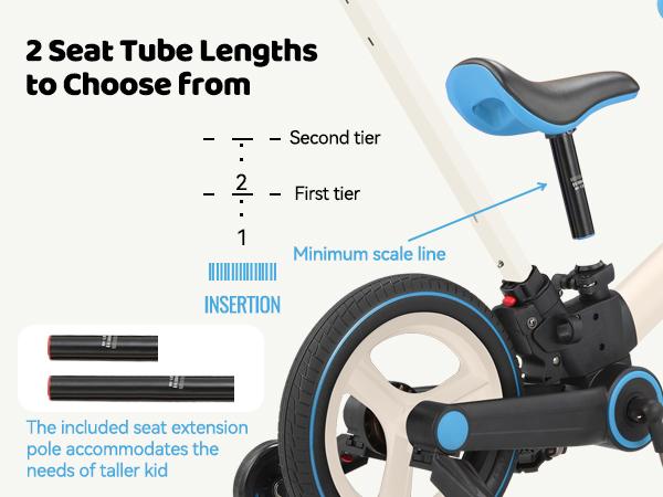 【ChristmasGifts】JMMD Multi-Functional 6-in-1 Toddler Bike for 18-60M Baby Balance Bike with Training Wheels, Pedals & Push Handle | Ride-On Toy with Brakes & Kickstand | First Birthday Gift for Boys & Girls one kid 【ChristmasGifts】JMMD Multi-Functional 6-in-1 Toddler Bike for 18-60M Baby Balance Bike with Training Wheels, Pedals & Push Handle | Ride-On Toy with Brakes & Kickstand | First Birthday Gift for Boys & Girls one kid