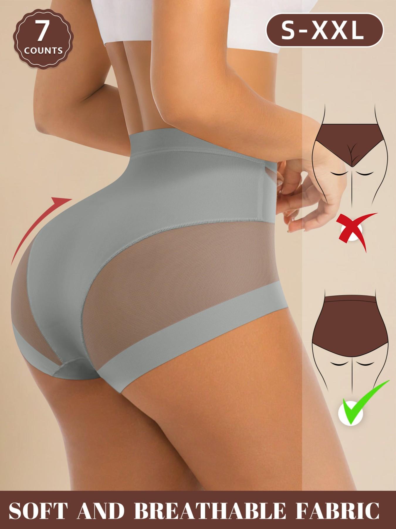 Women's High-Waisted Underwear Set, Soft Breathable Fabric, Comfort Fit Design, Ideal for Daily Wear, Sizes S-Xxl Available, High Waisted Briefs