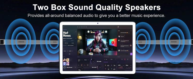 2025 Newest Android 14 Tablet, 10 inch Tablet with 128GB Storage 1TB Expandable 14GB RAM, Dual 4G Cellular Tablet with keyboard Support 5G WiFi/Bluetooth 5.0 Octa-Core Processor, FHD IPS Screen, Tablet with Sim Card Slot,Smartphone Cellphone springtok