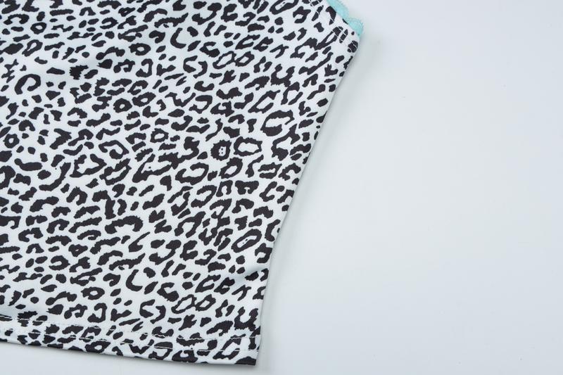 Sexy Casual Leopard Print Cami Top & Mid Waist Shorts Two Piece Set Contrast Lace Straps Trim for Women Summer Beach Vacation Outfits Party Dating Y2K Bodycon Suits