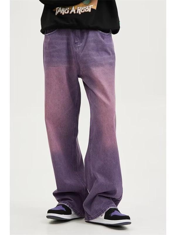 New Vibe Purple Oversized Mid-Waist Straight Leg Baggies Unisex Denim Pants Jean custom birthday outfit graduation outfits New Vibe Purple Oversized Mid-Waist Straight Leg Baggies Unisex Denim Pants Jean custom birthday outfit graduation outfits