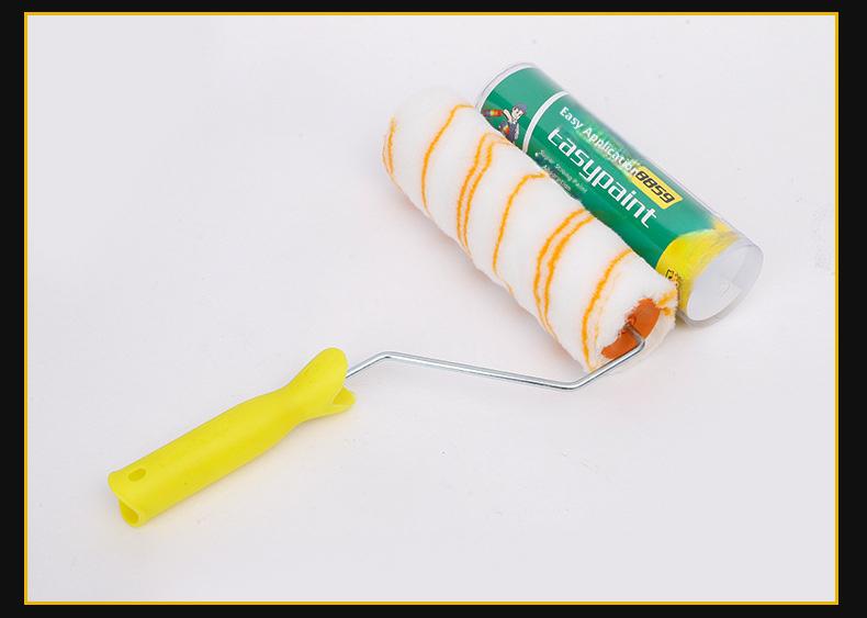 Roller Brush 9inch Paint Brush No-Dead-Angle Roller Brush for Wall Decoration Painting Tools