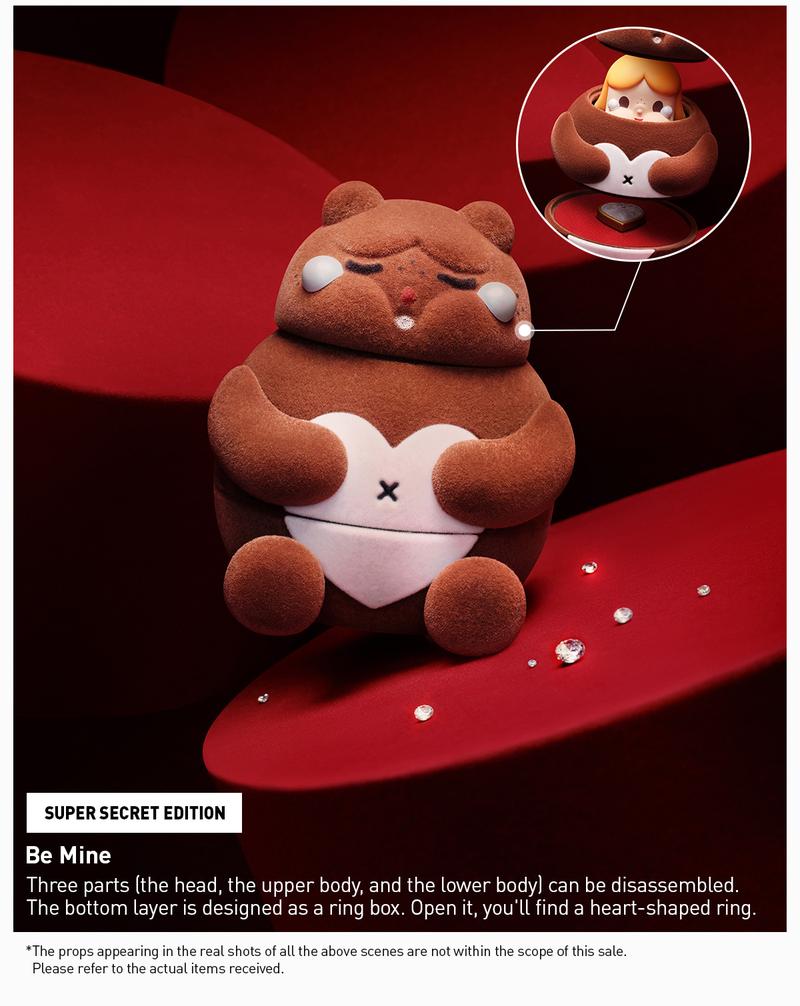 POP MART CRYBABY Crying For Love Series Figures Blind Box, Collectible Toys, Valentine’s Day Gifts