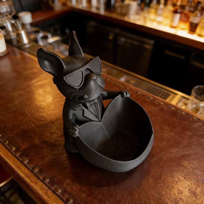 3D Printed Sunglasses Stand, Large Capacity Desktop Organizer Bowl, Key Coin Earring Ring Holder, Non-Slip Stable Base, Home Office Decor, Gift Idea