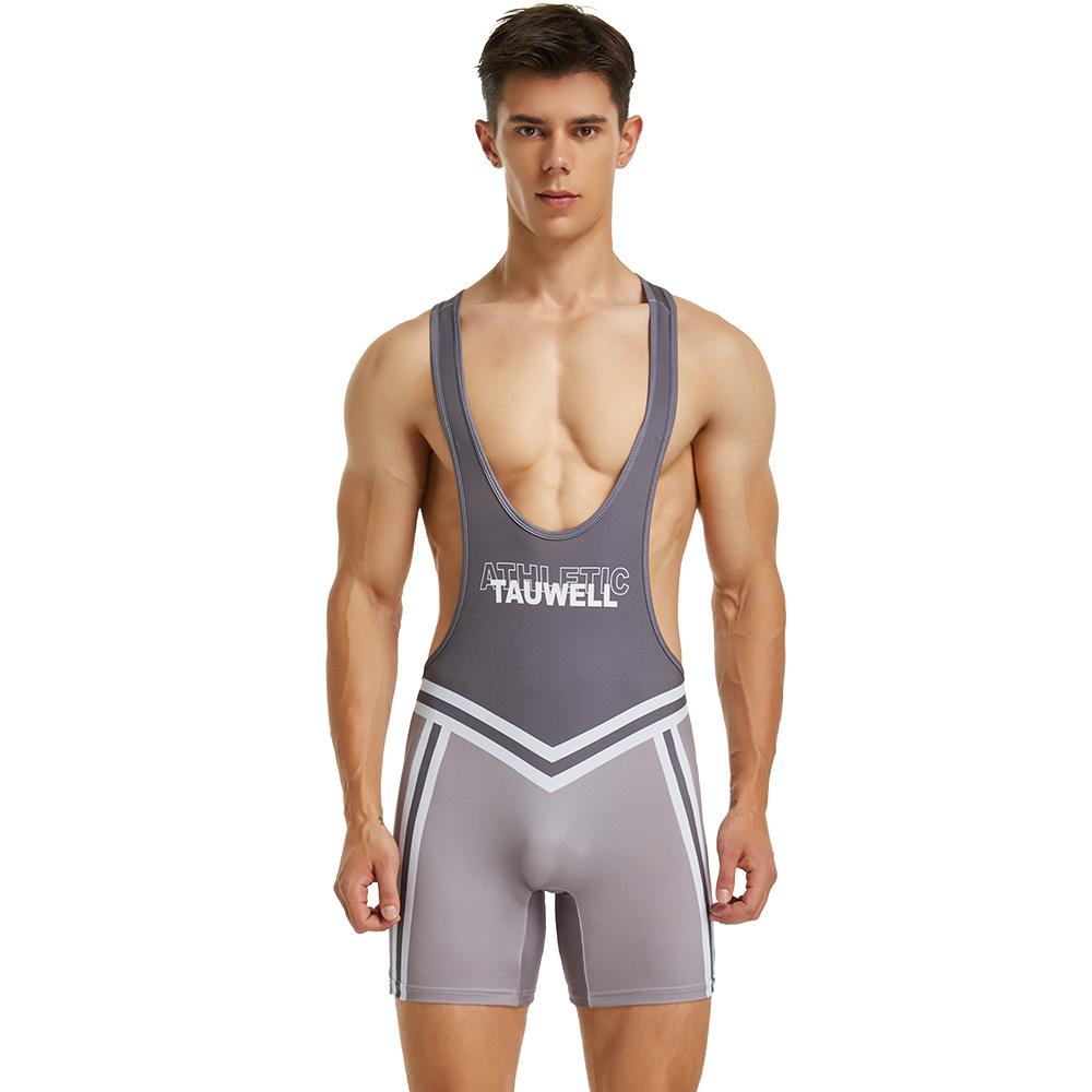 2026 special for the new men's elastic breathable vest one-piece vest sexy multi-functional training clothes, suitable for fitnessguys gifts