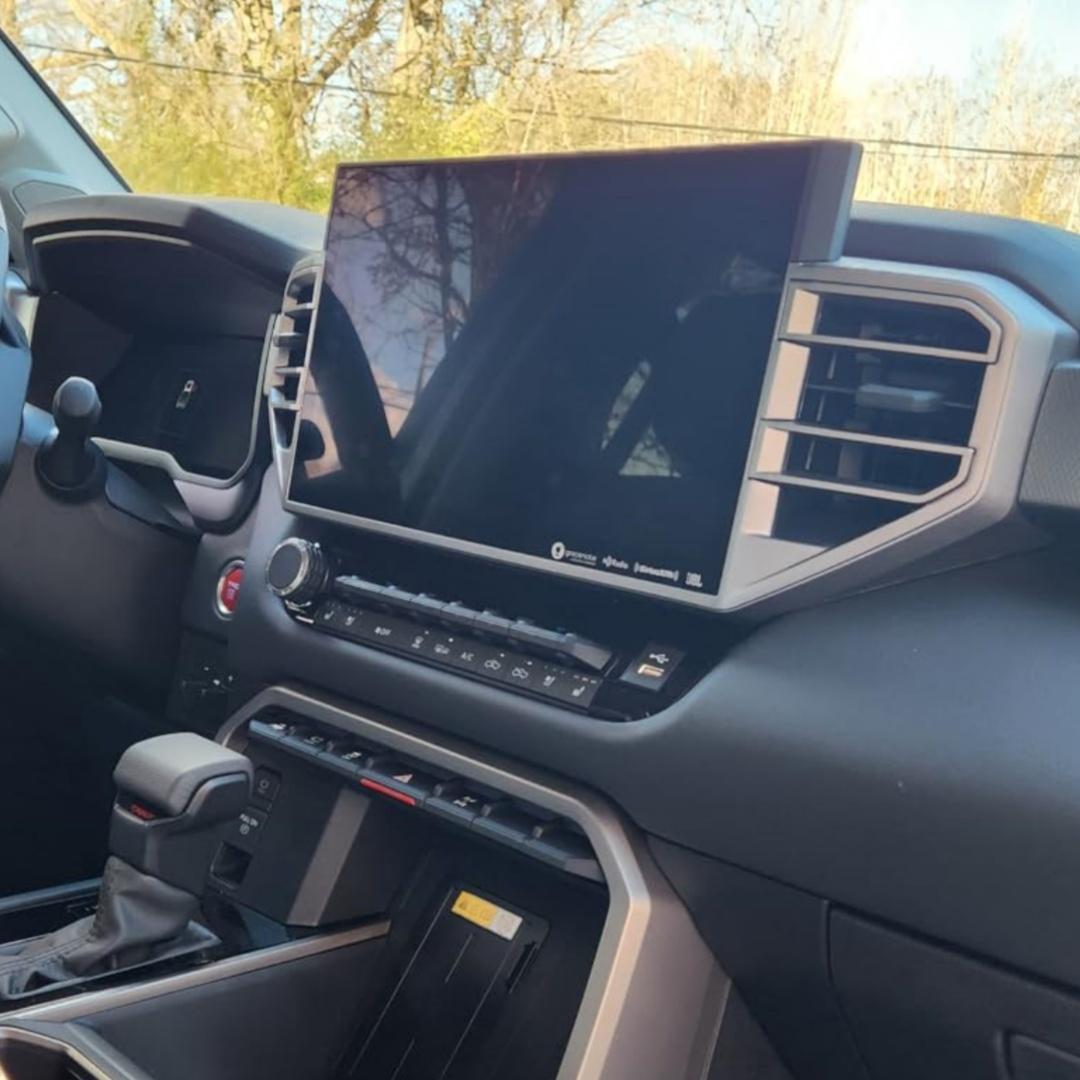 Screen Protector for Toyota Tundra 14" 2022-2025 Tempered Glass & 2023-2025 Sequoia 14 Inch Navigation Touchscreen Matte 9H Anti-Scratch Accessories