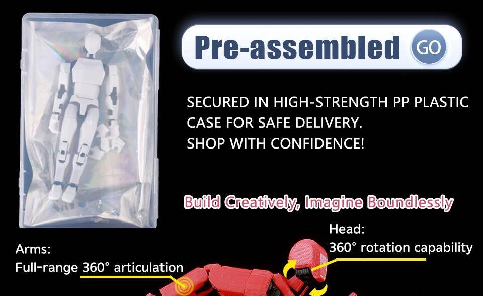 9L 3D Dummy13 Lucky13 Titan13 T13 Invincible Black And White Color Scheme Omni-Man Anime Multi-Jointed Toys Action Figures Gifts 9L 3D Dummy13 Lucky13 Titan13 T13 Invincible Black And White Color Scheme Omni-Man Anime Multi-Jointed Toys Action Figures Gifts