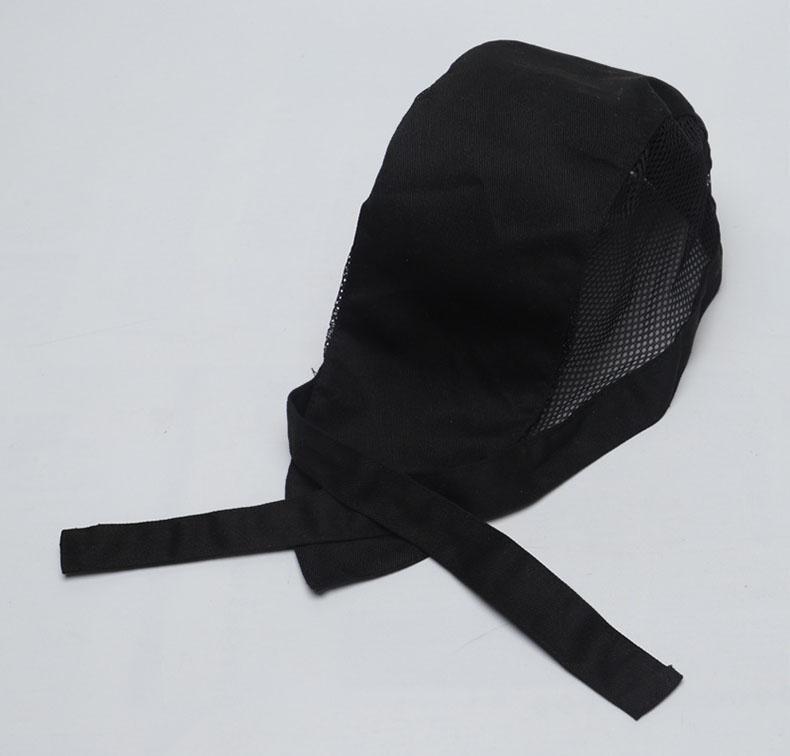 Breathable mesh Cook Hat 3pcs Chef Hat Food service Kitchen Work Cap Hotel Restaurant Canteen Bakery Baker Household Cooking Cap