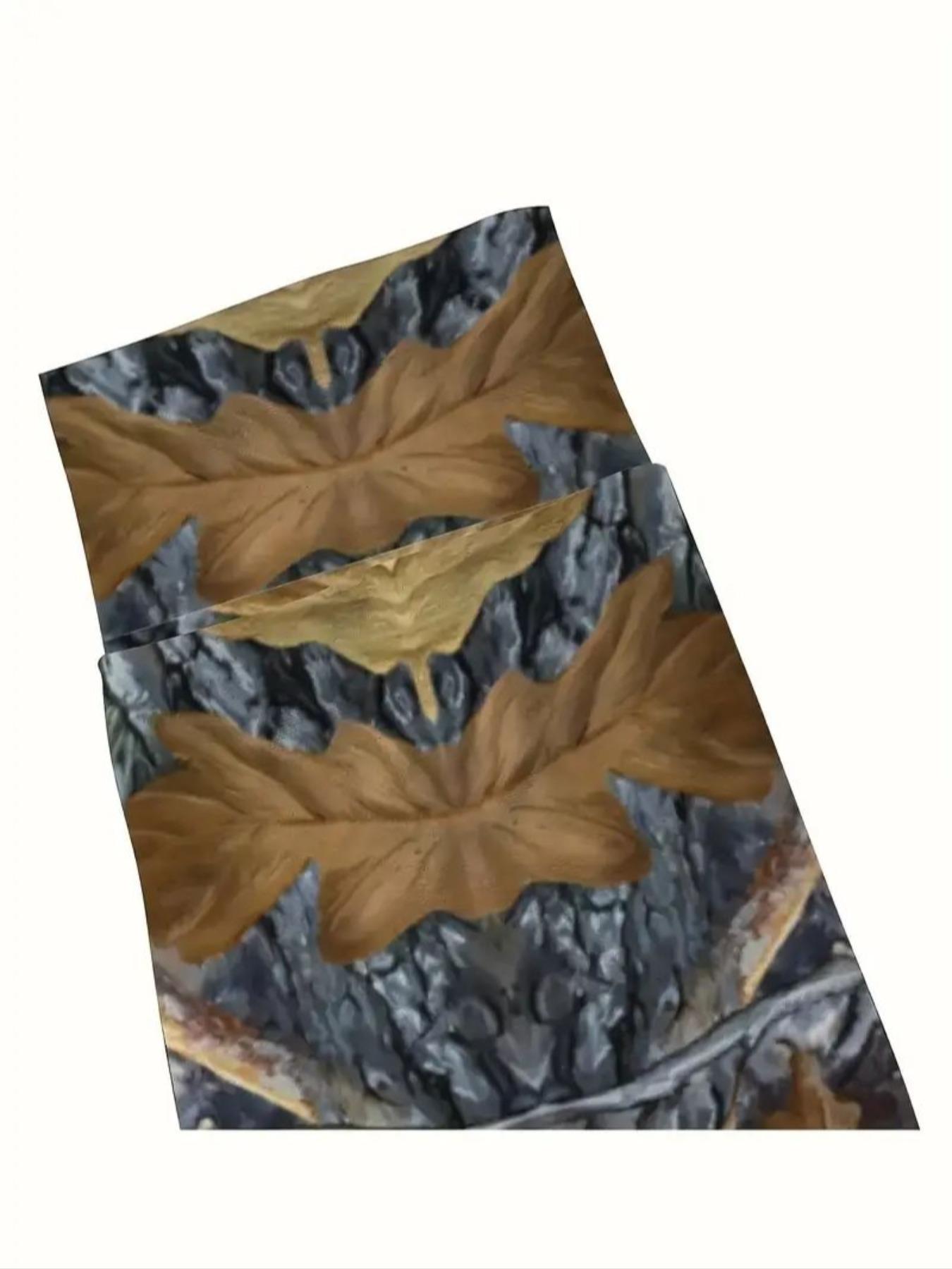 Men's Casual Hoodie Sweatshirt with 3D Deer Print, Full Zipper Outdoor Streetwear, Long Sleeve Pullover