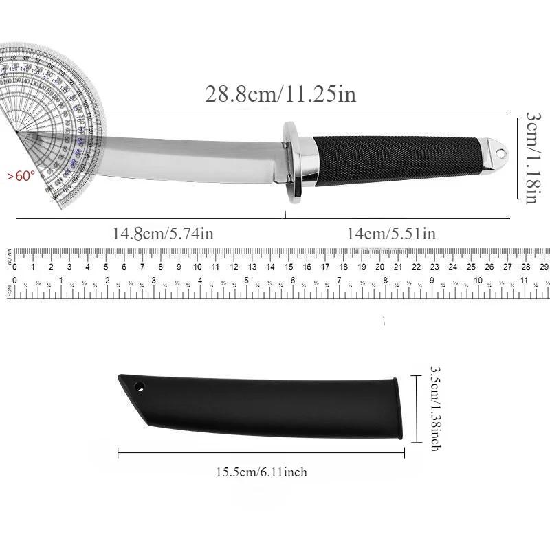 1/2 set of professional kitchen knives, Special kitchen knives with multi-functional features, Japanese-style kitchen knives with straight and fixed blades, Stainless steel, Japanese chef knives, fruit knives, Cutting