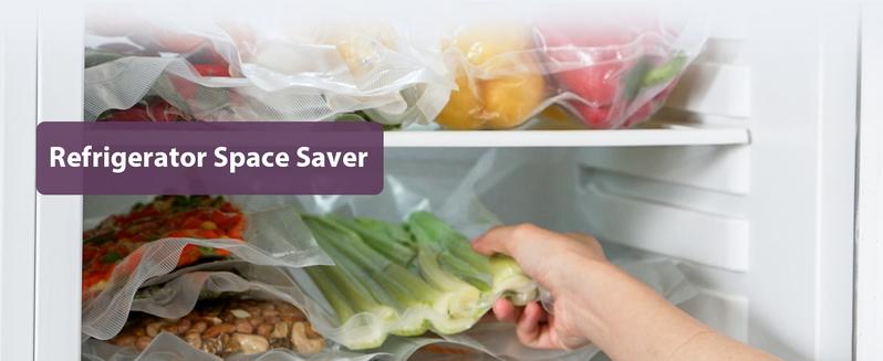 Vacuum Sealer Machine, with 8-in-1 Function& Detachable Tray& Cutter& 10 Bags, Food Vacuum Sealer Saver Machine for Food Storage & Sous Vide,Automatic Sealing Machine,EXT-VAC,Stainless Steel