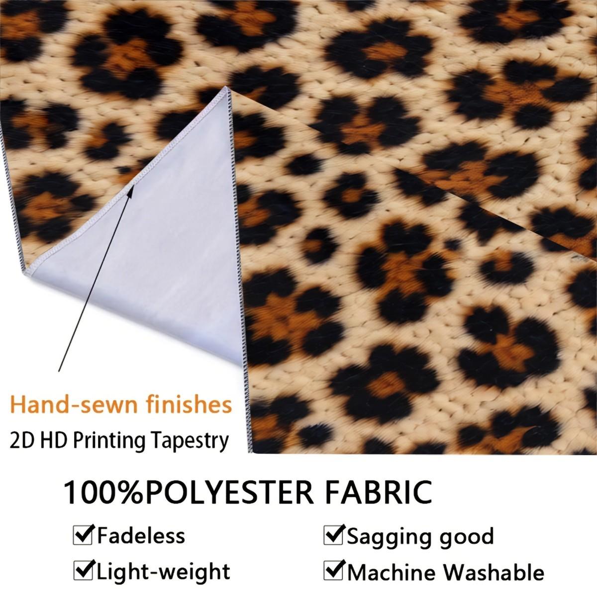 Leopard Print Tapestry, Multiple Styles, Soft Lightweight Durable, Wall Hanging Decor for Bedroom Living Room, Suitable for All People, Ideal Gift Choice