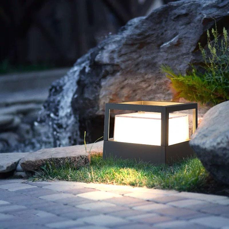 Modern Creative Outdoor Aluminum LED Wall Light, LED Source, Garden Villa Corridor Lamp, Park Hotel Exterior Decoration