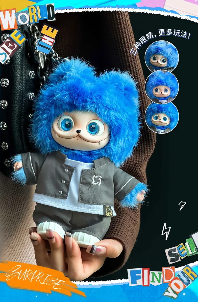 FUNCINATING Chuang Asia Plush Toy, Giggle Plush Toy Stuffed Animal