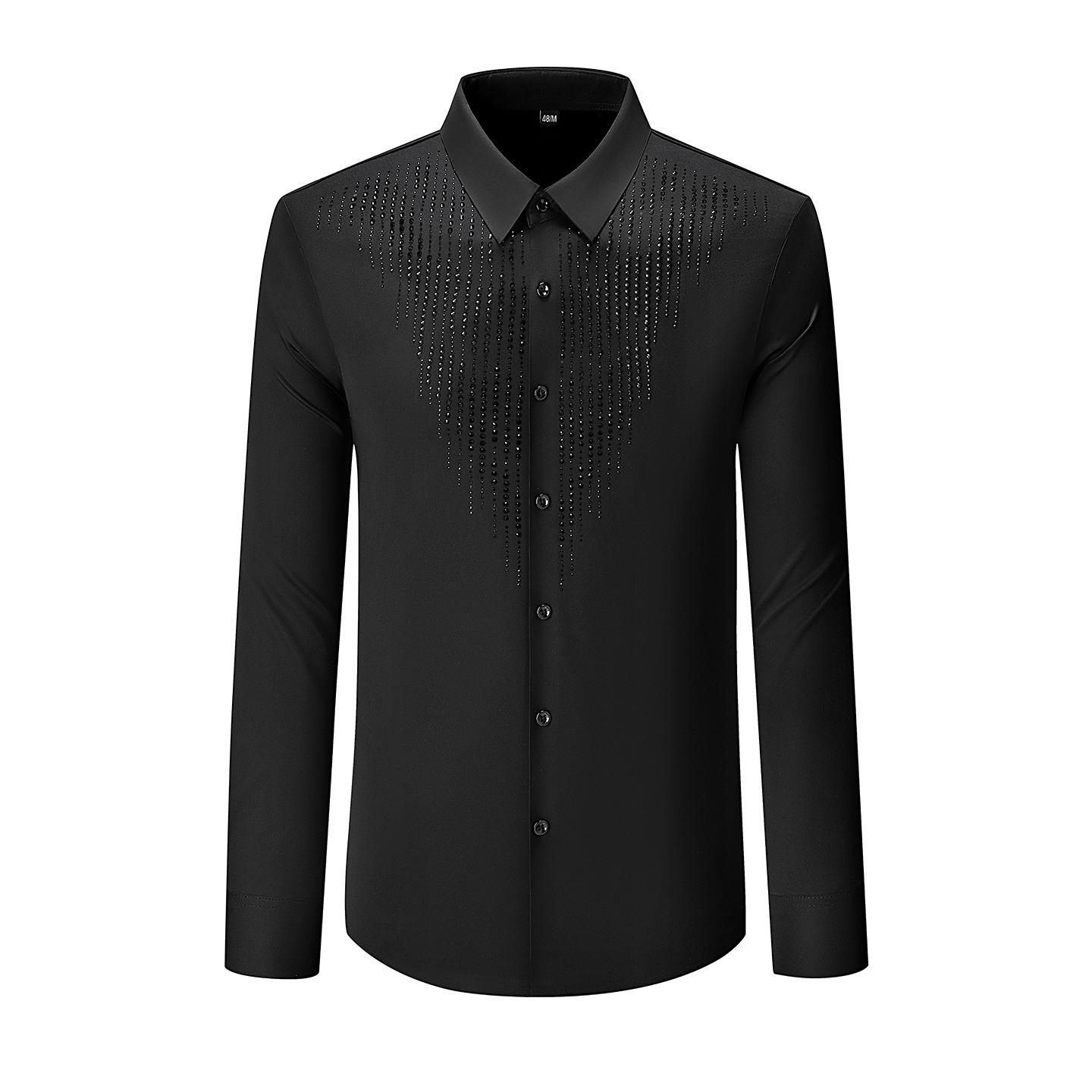 chinese dress ladies Cronbie Long Sleeve Stain Shield Shirt