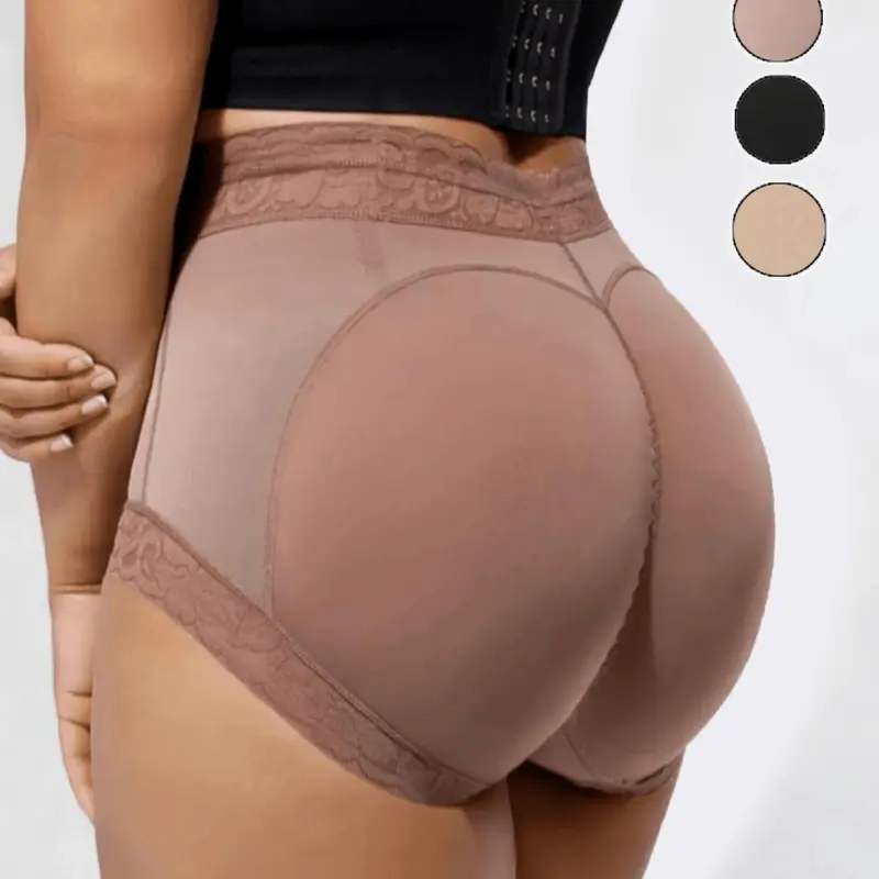 Women's Seamless Smooth Shaping Briefs, Tummy Control Brief, Waist Cinching Underwear, Casual Plain Design, All-Season Wear