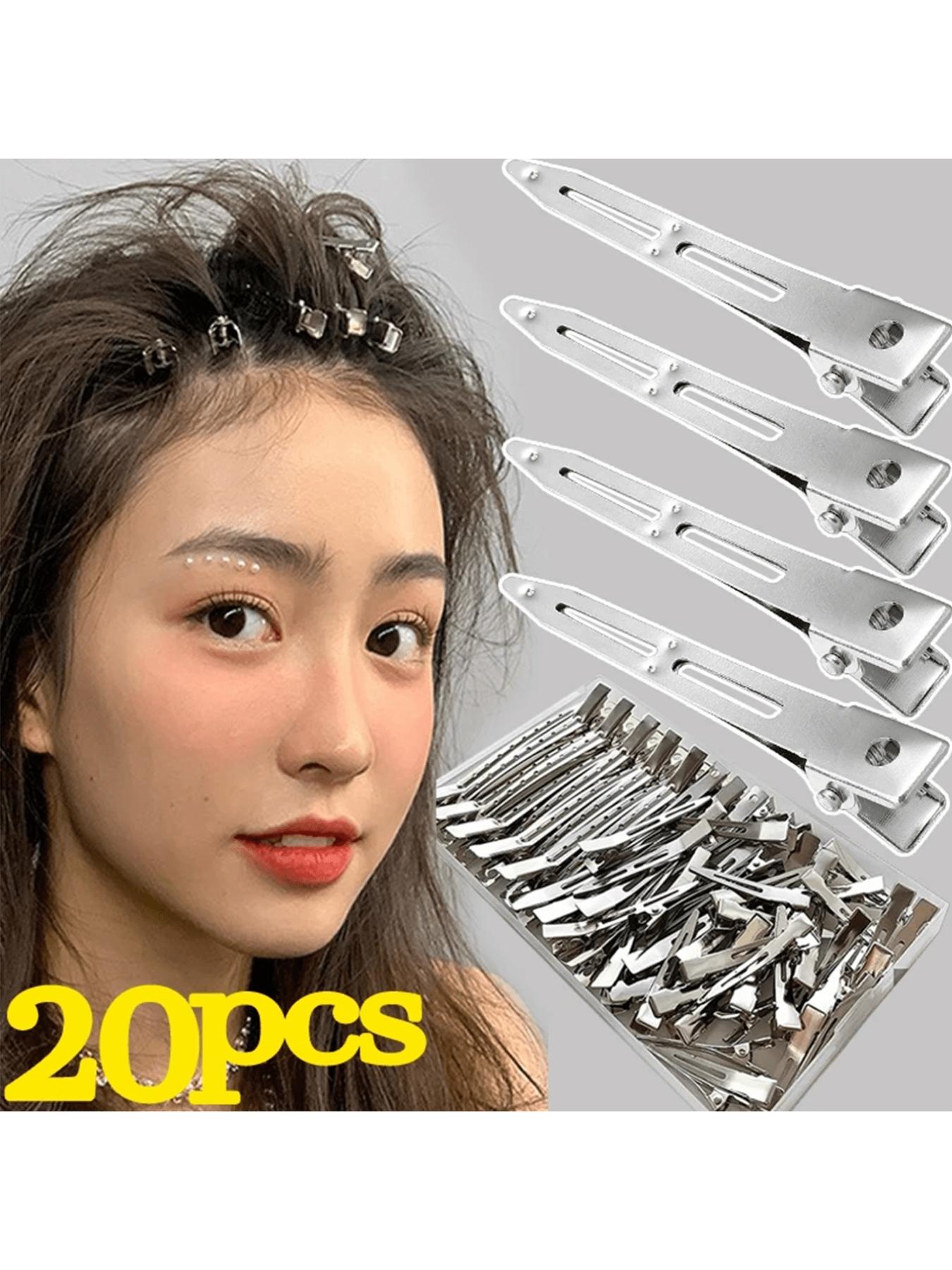 20 Pcs Hair Root Volumizing Clips, Professional Salon Styling Metal Hair Clips, DIY Hair Clamp Tools and Flat Hair Clips, Hair Accessories, Hair Styling Set, Hair Volumizer