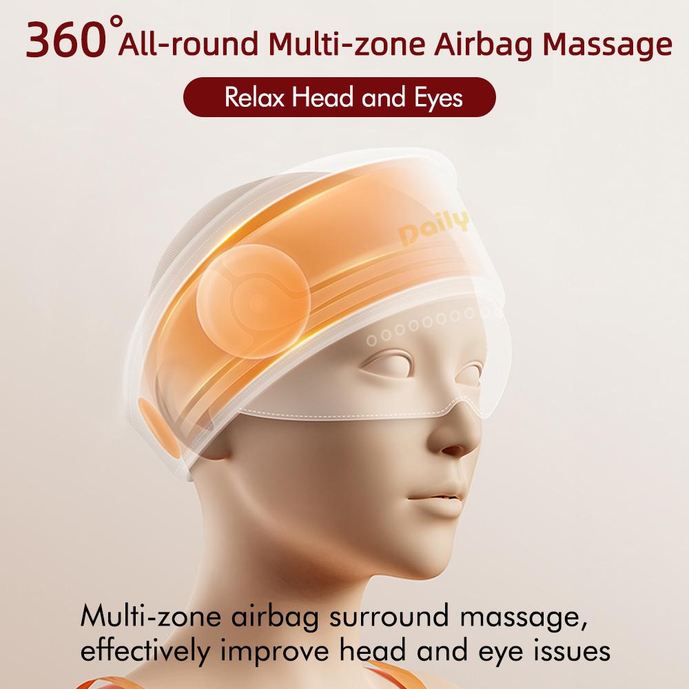 Head Massager, Forehead Massage for Migraine Relief Cap Help Sleep Temple Massager with Heated Eye Mask, Head Wrap Massage Tool, Insomnia Pressure Relief Device, Perfect Present for Man/Woman Thanksgiving, Christmas, New Year gift Head Massager, Forehead Massage for Migraine Relief Cap Help Sleep Temple Massager with Heated Eye Mask, Head Wrap Massage Tool, Insomnia Pressure Relief Device, Perfect Present for Man/Woman Thanksgiving, Christmas, New Year gift