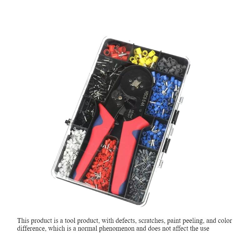 Multifunctional Wire Stripper Tool, Insulated Cold Press Terminal Crimping Pliers, Precision Durable DIY Project Tool for Home & Professional Use