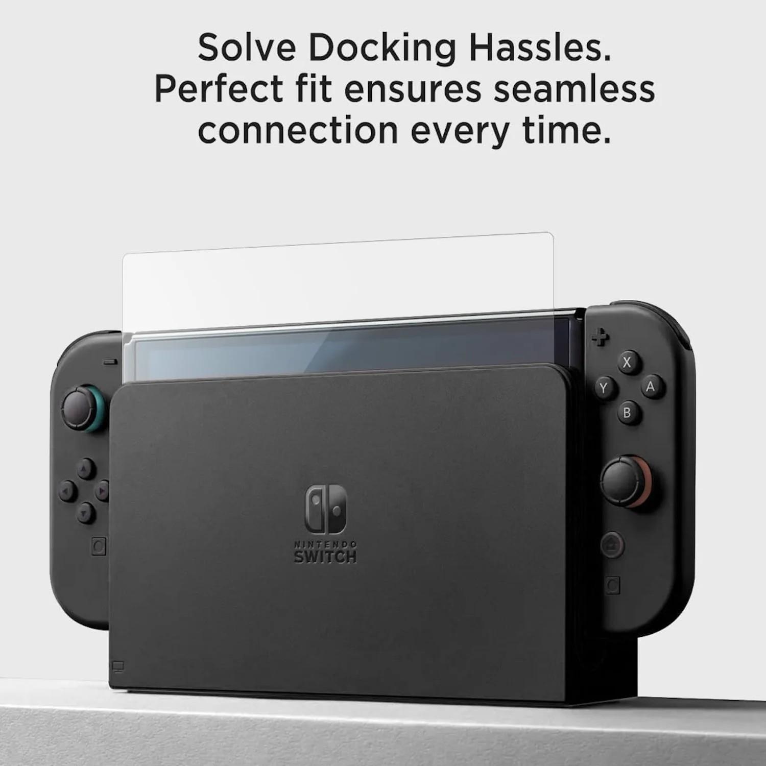 Switch 2 Oled Screen Protector Film, 9h Hardness Anti-Scratch Bubble-Free Alignment Tool Kit, Dustproof High Clarity Durability