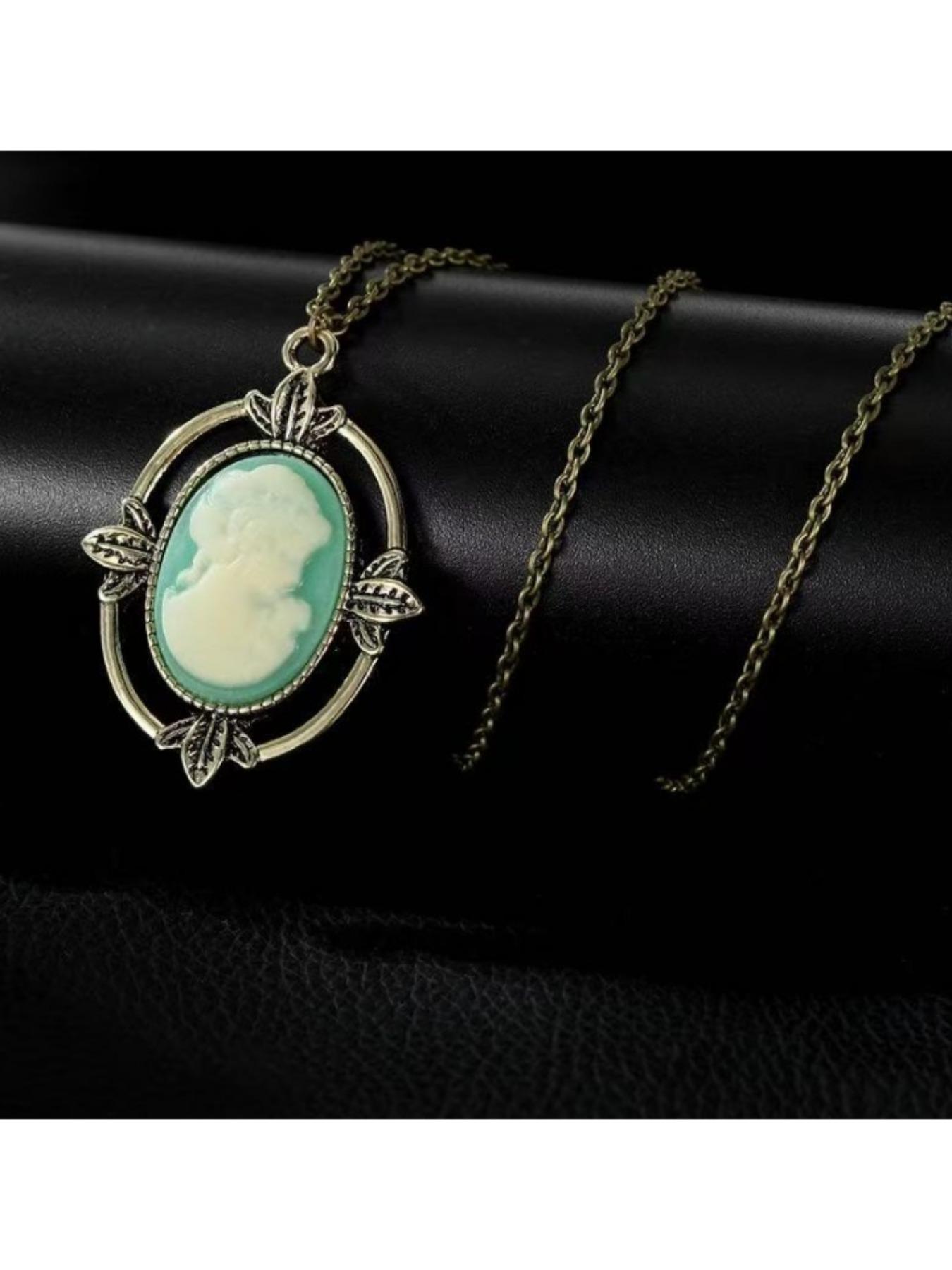 Vintage Alloy Abalone Necklace, Sweater Chain, European and American Style Jewelry, Trendy Accessory, Perfect Gift