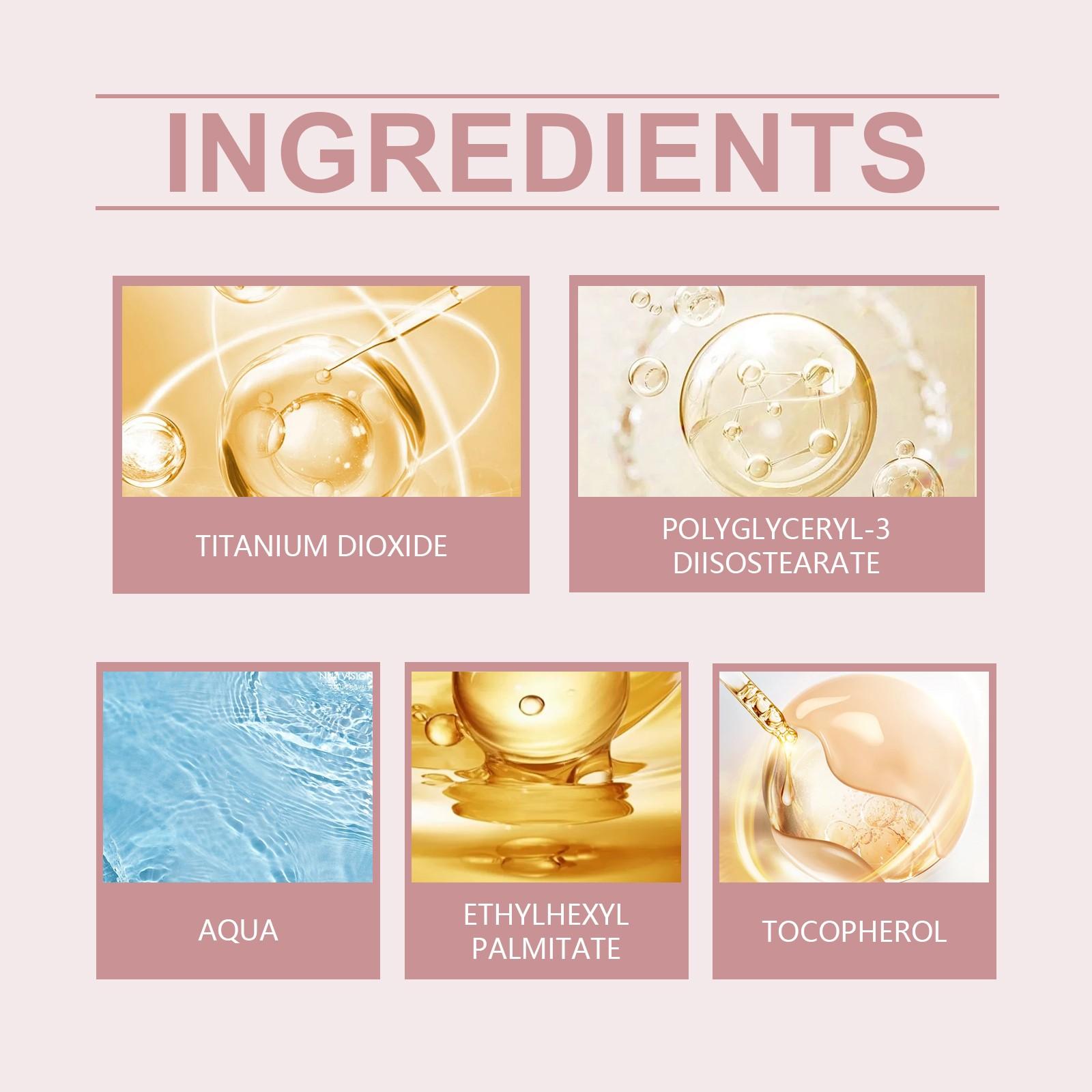 EELHOE Lightweight Long-Lasting Foundation Coverage, Non-Fading, Moisturizing & Refreshing