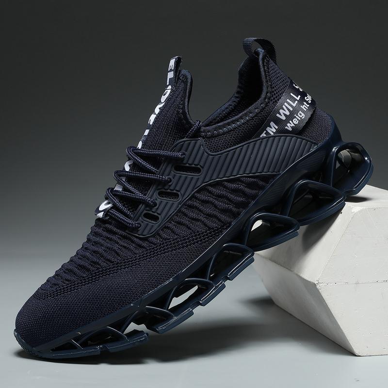 Men's Casual Lace Up Low Top Blade Sneakers for Treadmill Wear,Mesh Lightweight Walking Shoes for Travel Wear,Casual Comfortable Breathable Sports Running Shoes for Daily Wear Closed Trainer Training Sports Shoes Athletic Men's Casual Lace Up Low Top Blade Sneakers for Treadmill Wear,Mesh Lightweight Walking Shoes for Travel Wear,Casual Comfortable Breathable Sports Running Shoes for Daily Wear Closed Trainer Training Sports Shoes Athletic