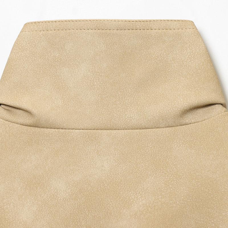 Women's Winter Fitted Jacket Zipper Oversized Stand Collar Multiple Pockets Workwear Street Style Casual Layered Outerwear