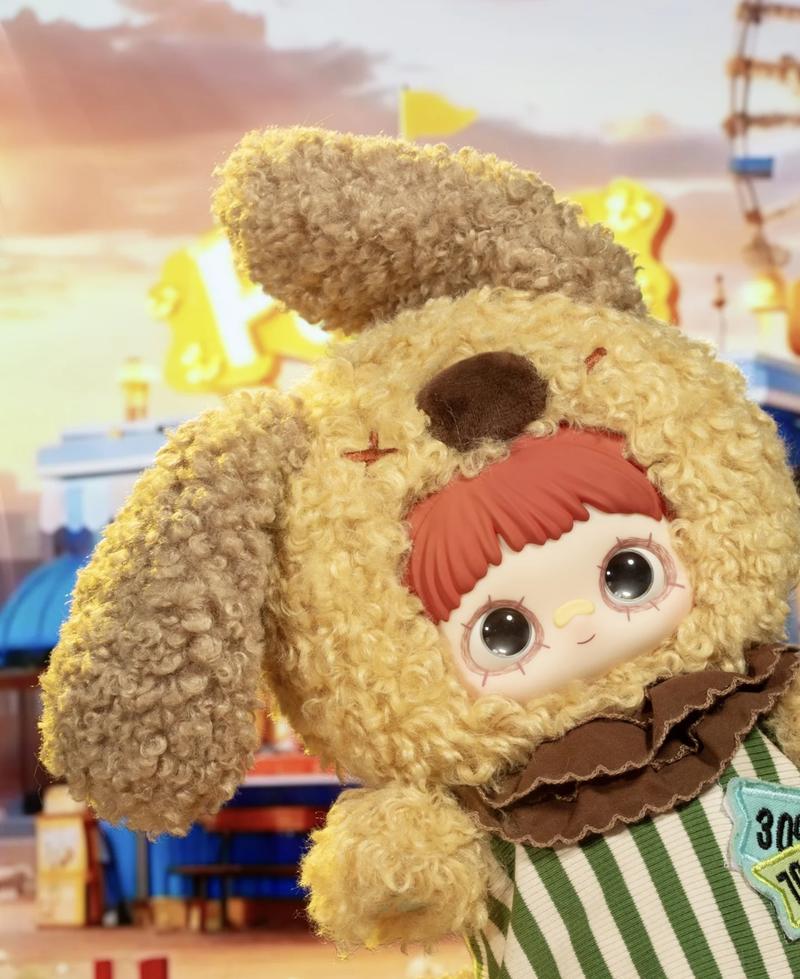 [400% Size] MayMei Fogotten Funfair Collection Plush Blind Box – Petrified Magic Plush Figure, Mystery Box Collectible Toy, Surprise Soft Sculpture Gift