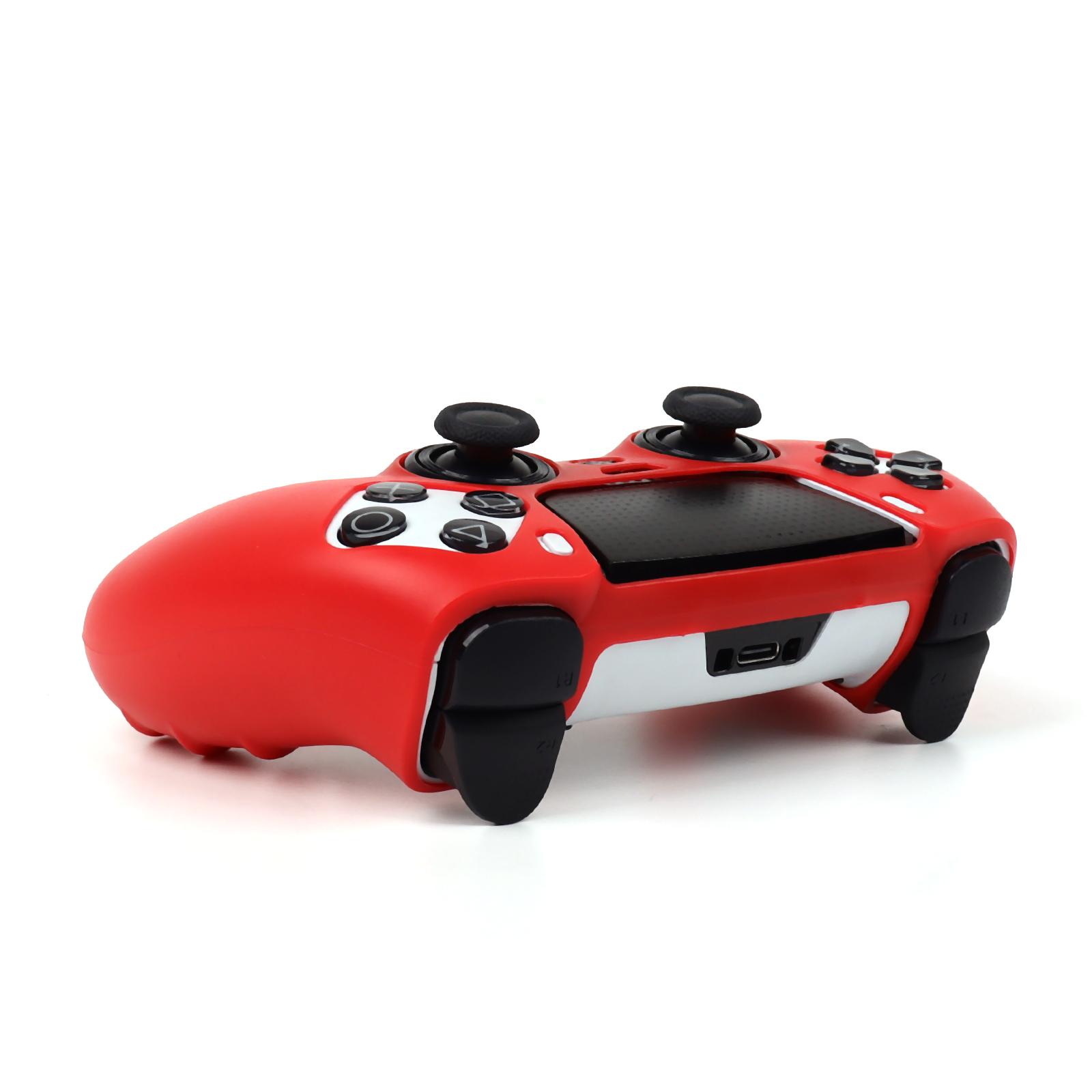 Soft Silicone Gamepad Wear-Resisting Protective Cover Skin Grip Case Joystick Cover For PS5 Edge Controller Skin for DualSense Edge Controller Game Console Accessories Gaming Accessories