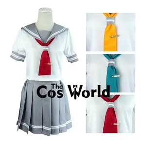 Love Live Sunshine Aqours Yoshiko Tsushima You Watanabe Summer School Uniform Sailor Suit Customizable Anime Cosplay Costumes