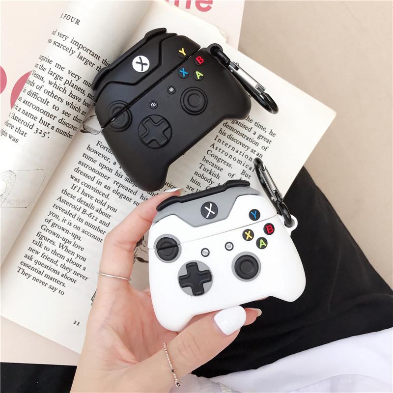 1 game controller headphone case,Cute wireless Bluetooth earphone case, Earphone Protective Cover, drop resistant, durable and stylish accessory, suitable for AirPods pro3/1/2/3/4/pro/pro2(Different models may have different shapes)