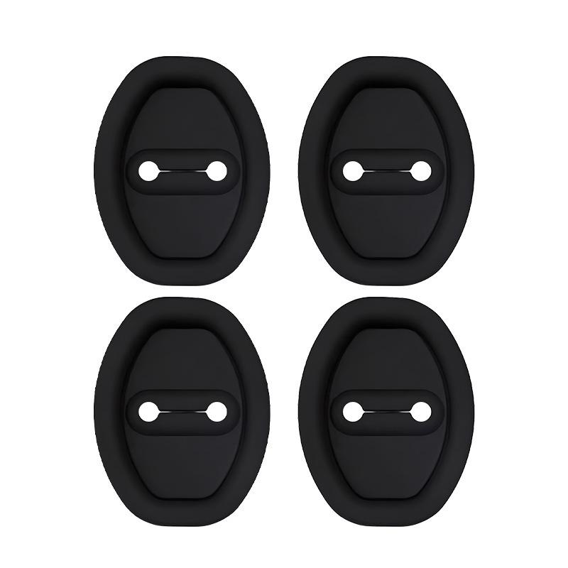 4 Pack Car Silicone Door Lock Protectors, Car Door Lock Guards, Car Accessories, Door Lock Protectors, Anti-Rust, Dust-Proof, Scratch-Resistant, Universal Fit, Easy Installation, Car Door Lock Cover