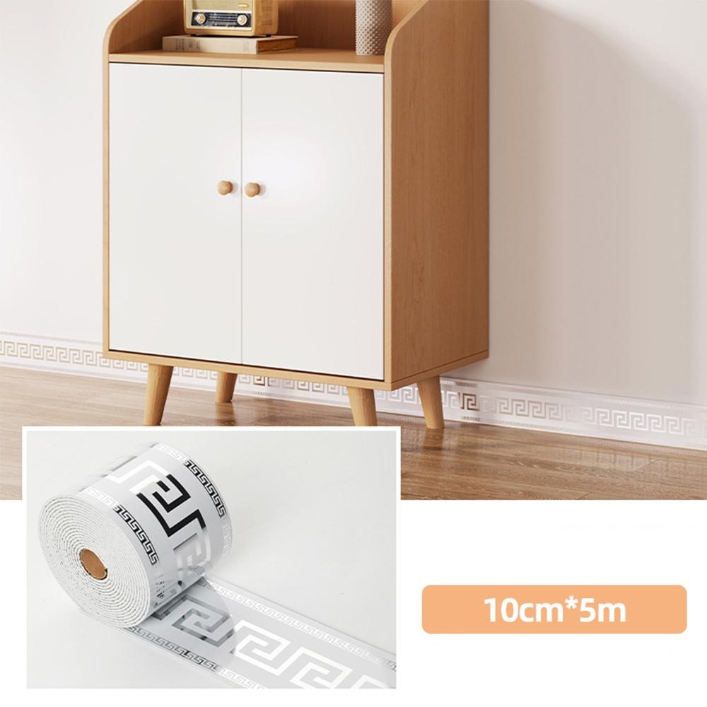 1 Roll Imitation Brick Panel Marble Backsplash Wallpaper European Marble Pattern PVC Material 197×3.94 Inches Thick Self-Adhesive Waterproof DIY Decoration for Bedroom Kitchen Bathroom