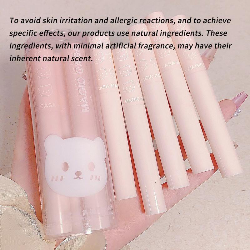 Glossy Mirror Finish Lip Gloss Lip Glaze Set - 6 Colors, Sheer & Hydrating, Brightening