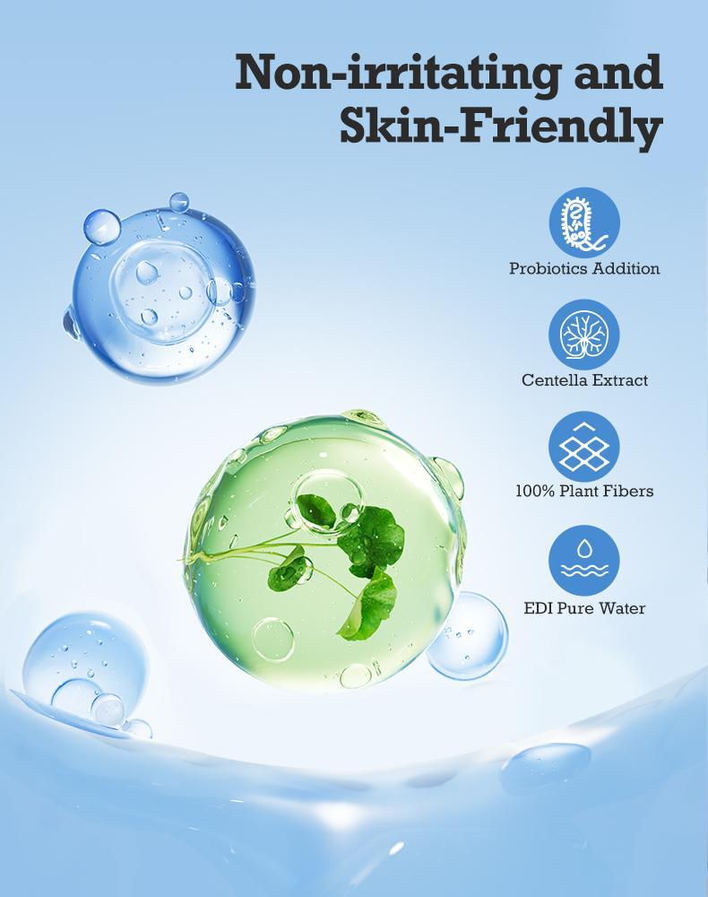 Maternella Hanging Unscented Wet Wipes with Probiotics, Butt Wipes, Extra Large Size Adult Wipes Made of Plant - Based Fibers,Alcohol-Free,640 Wipes in Total Wet Wipes with Sustainable Hygiene Soft Mild Formula Suitable for Travel Toilet Paper XL