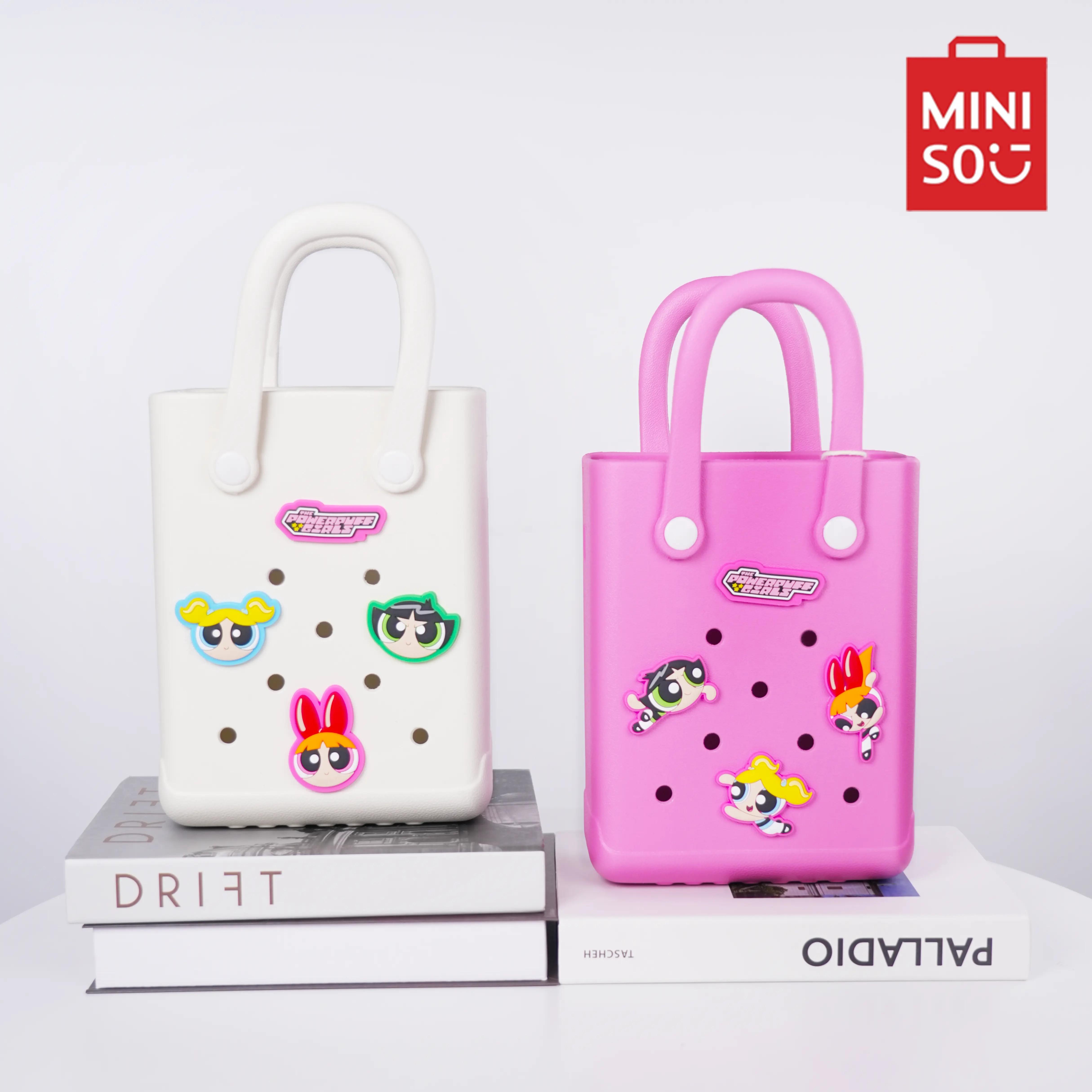 Powerpuff Girls Mini Mesh Tote Bag - Lightweight Beach & Grocery Shopping Bag, Retro School Accessory, Carryall for Girls,cozyvibes