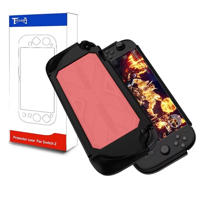 Switch2 Generation Protective Case, Full Coverage, Ergonomic Curved Handle, Perfect Choice for Gamers, Human Engineering Design