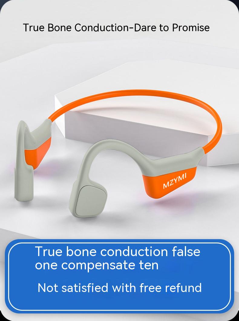 MZYMI i18pro Bone Conduction Headphones Wireless V6.0 Open-Fit Ear Clip with Microphone 12 Hours Battery Life IPX6 Water Resistant Sports Headset for Running Fitness Cycling #TikTokShopBlackFriday