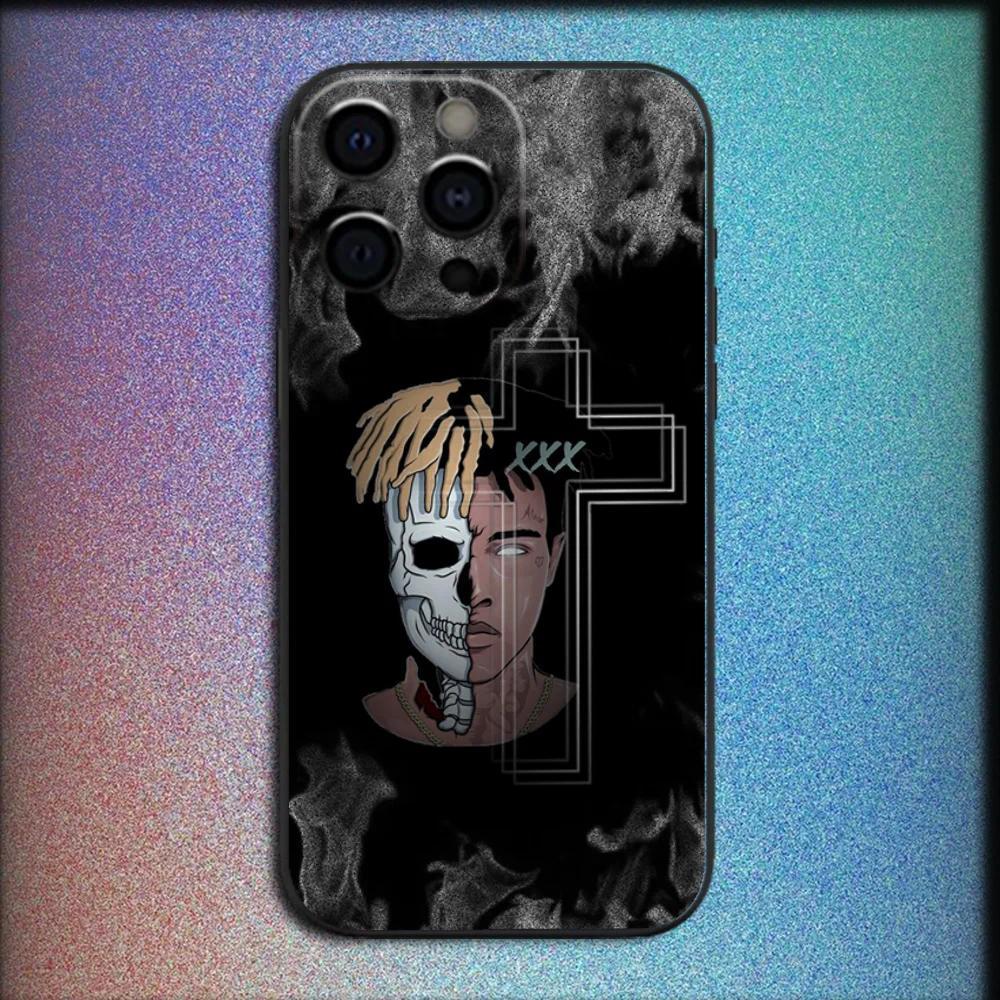 Rapper X-XXXTentacionS phone Cases For iPhone12-17 Promax Pro Plus,It's a great gift for a good friend, suitable for holidays, birthdays, and partie