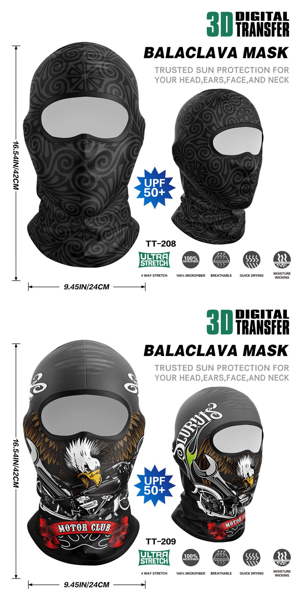 Summer Motorcycle Sun Protection Ice Silk Head Cover for Men Outdoor Bicycle Helmet Lightweight Cap Windproof Dustproof Riding Mask for Women Breathable Face Mask for Motorcycle Cycling Windproof Dustproof Face Cover for Outdoor SportsUV Protection Face