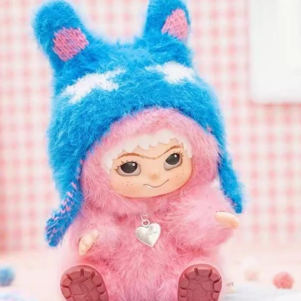 【Holiday Gift】WAKUKU Plush Blind Box Party Series Cute Mystery Toy for Bag/Purse Charm, Desk Decor & Gift! Collectible Keychain, Soft Vinyl Figure, TikTok Viral, Holiday & Holiday Haul Blind dolls toys for girls Blindbags