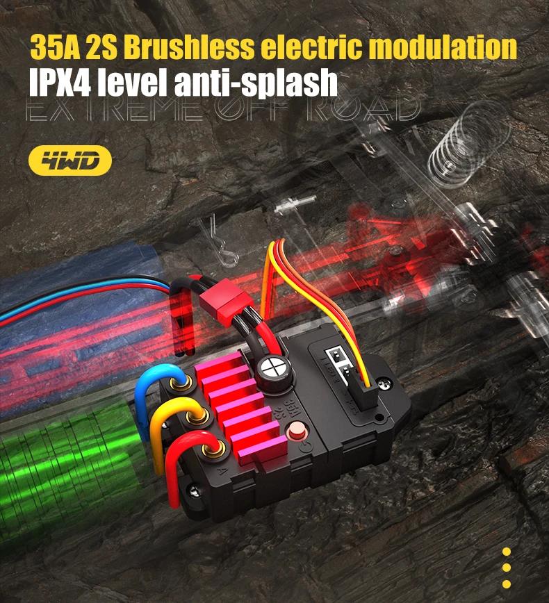 1:14 70KM/H 4WD RC Car with Light Brushless Motor Remote Control Cars High Speed Drift Monster Truck Adults Kids Toy 1:14 70KM/H 4WD RC Car with Light Brushless Motor Remote Control Cars High Speed Drift Monster Truck Adults Kids Toy